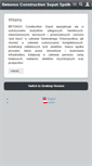 Mobile Screenshot of construction.betonox.pl